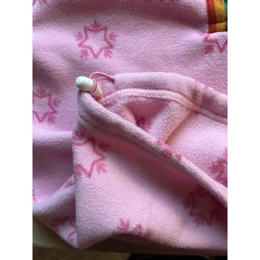 United colors of beneton  fleece pullover Pink Stars  Extra‎ Large